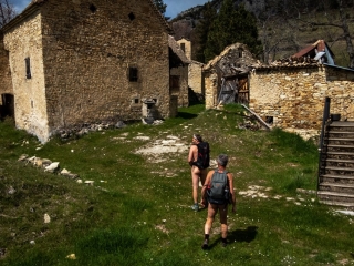 Avril 2023. Le hameau de Reychas.