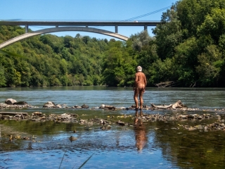 Juillet 2025. Le pont de Trellins.