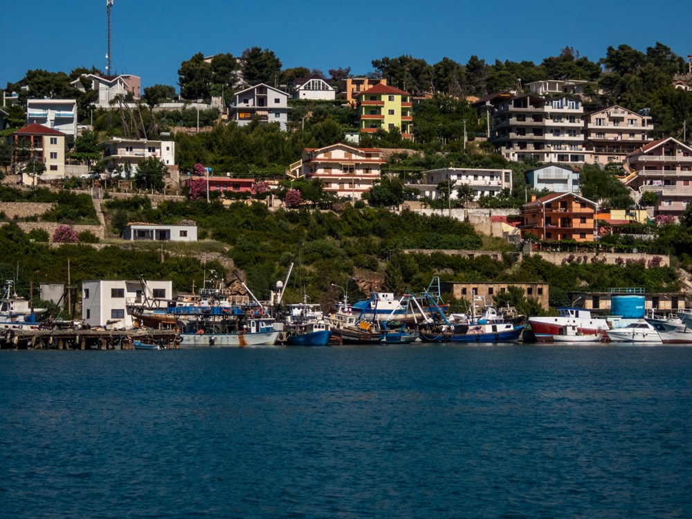 Mai 2026. Le port de Shengjin, Albanie.